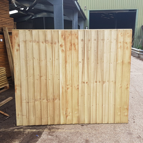 Treated Softwood Feather Edge Fence Panel