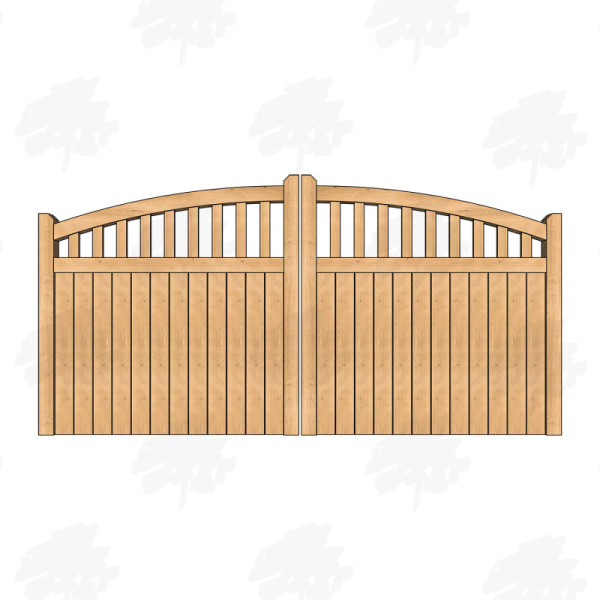 Pair of Solid European Oak...