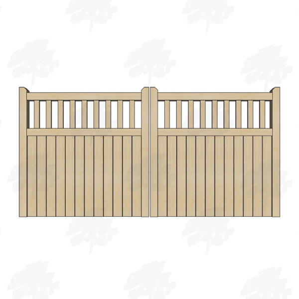 Pair of Solid Larch/Douglas...