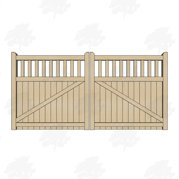 Pair of Solid Larch/Douglas...