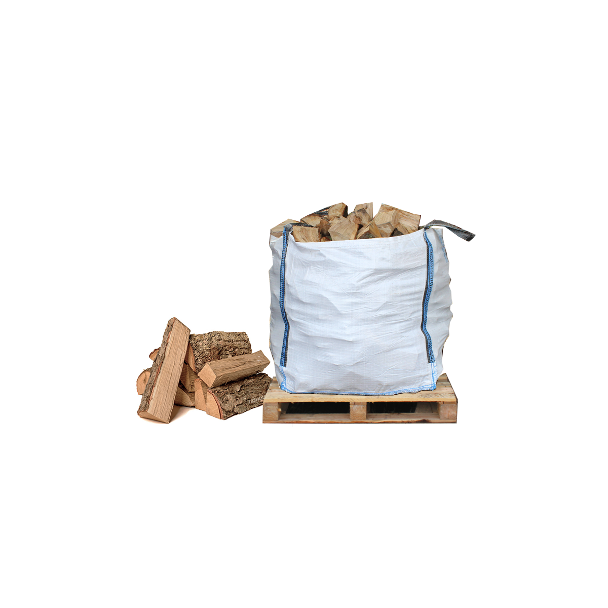 Bulk Bags of Seasoned Hardwood Firewood Free Nationwide Delivery
