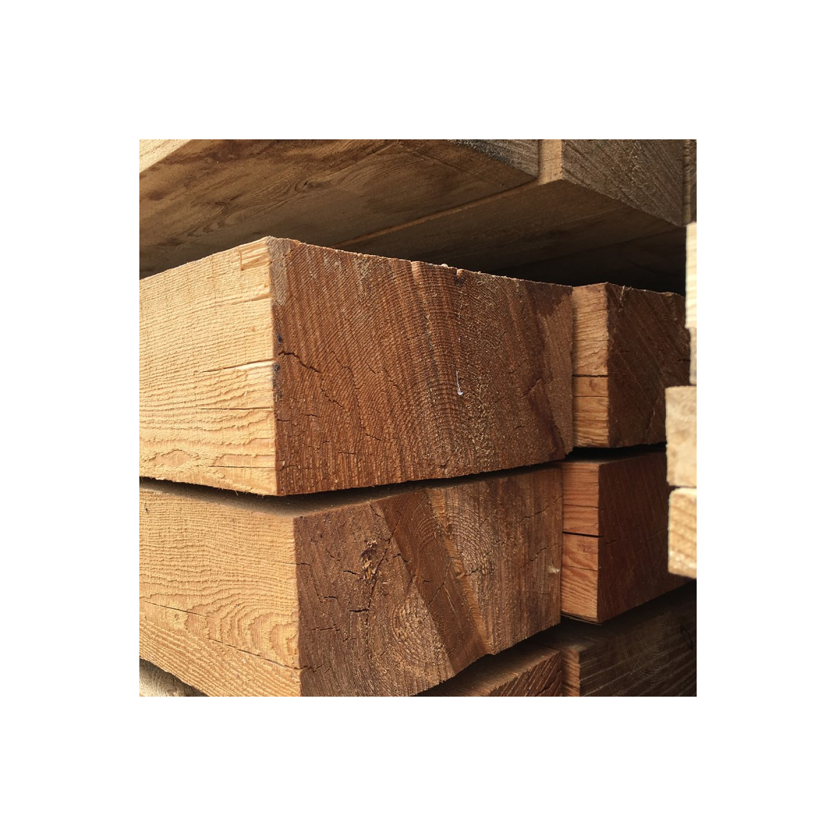 Siberian Larch Sleepers Buy New Untreated Railway Sleepers Online