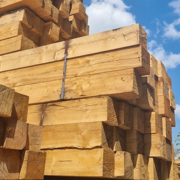 Siberian Larch Fence Posts