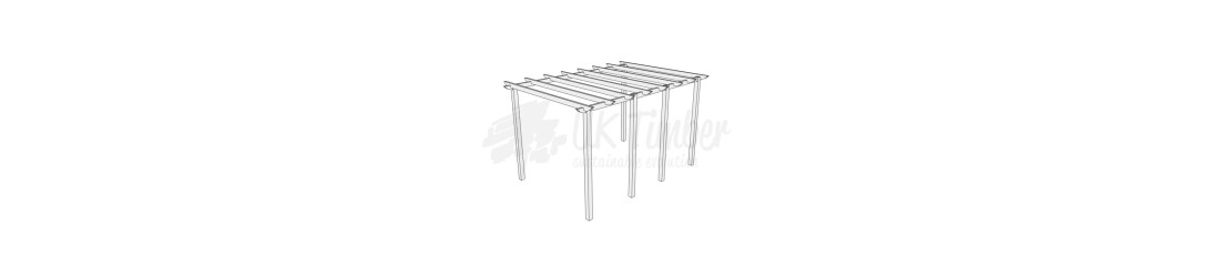 Untreated Softwood Pergola Kit