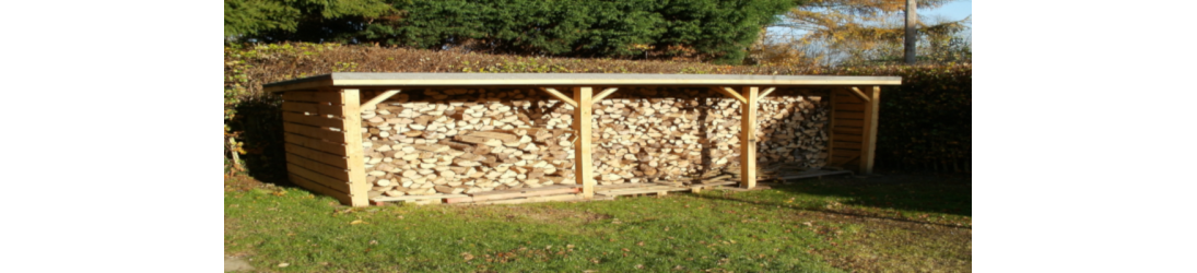Firewood and Log Storage | Supplied by the specialists at Brigstock Sawmill